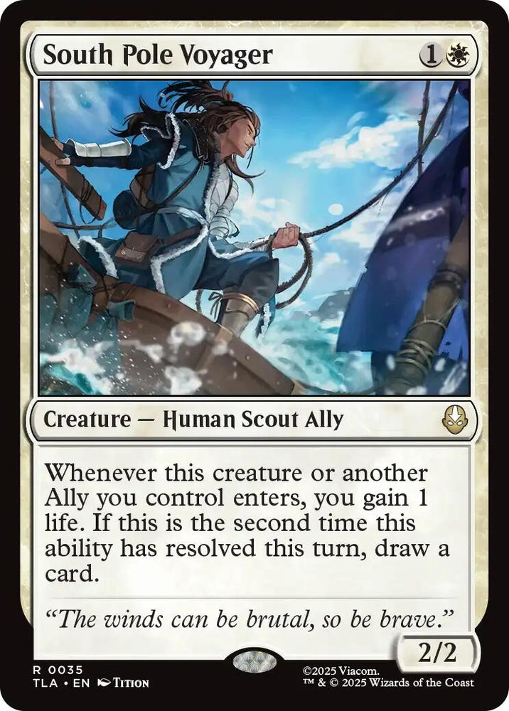 Image for South Pole Voyager (35) [Avatar: The Last Airbender] - Magic: The Gathering
