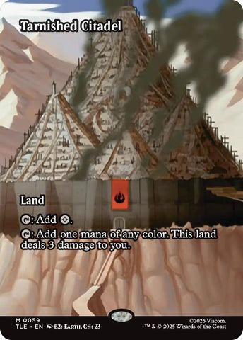 Image for Tarnished Citadel (Borderless) (59) [Avatar: The Last Airbender: Eternal-Legal] - Magic: The Gathering