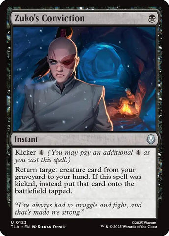 Image for Zuko's Conviction (123) [Avatar: The Last Airbender] - Magic: The Gathering