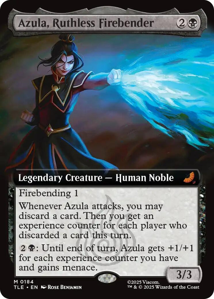 Image for Azula, Ruthless Firebender (Extended Art) (184) [Avatar: The Last Airbender: Eternal-Legal] - Magic: The Gathering