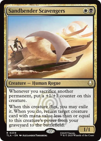 Image for Sandbender Scavengers (239) [Avatar: The Last Airbender] - Magic: The Gathering