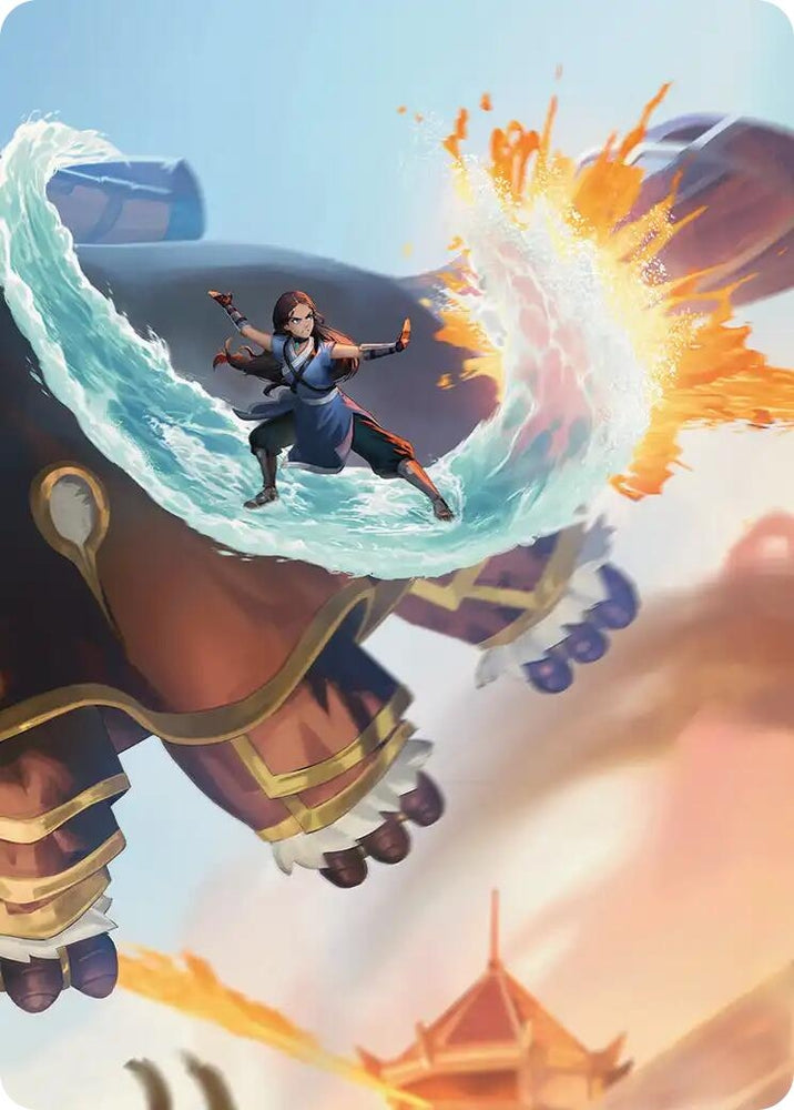 Image for Katara's Reversal Art Card [Avatar: The Last Airbender] - Magic: The Gathering