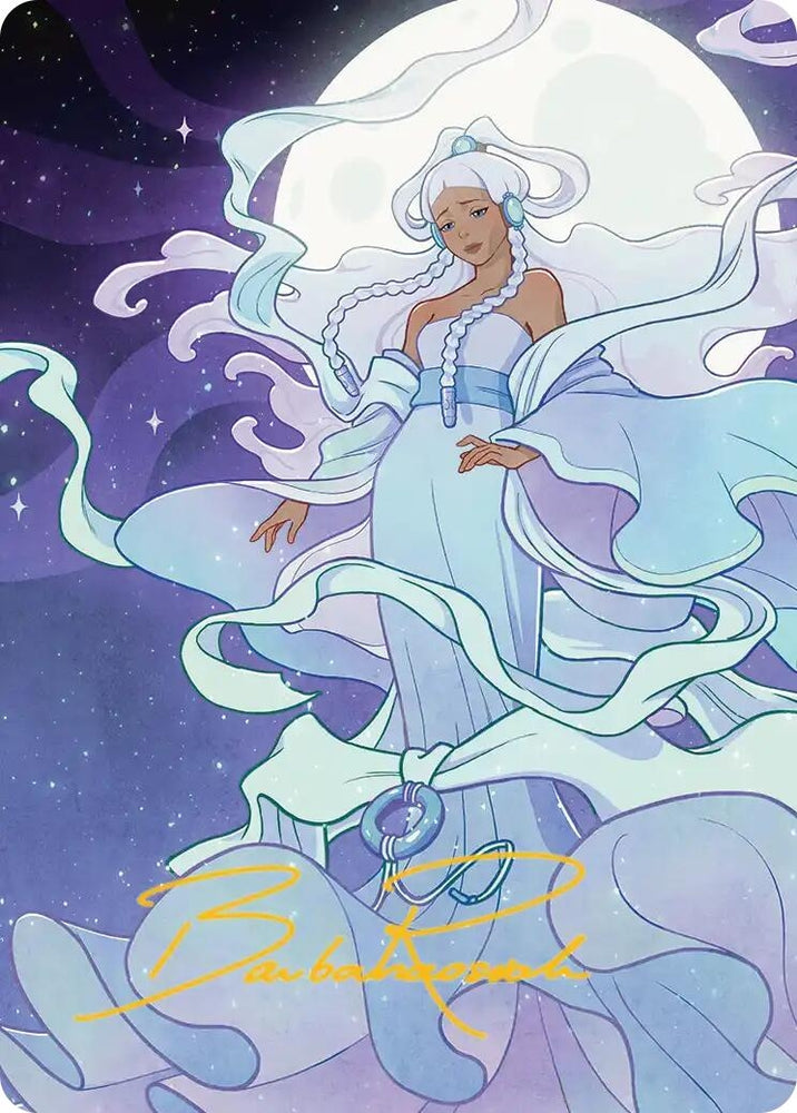 Image for Yue, the Moon Spirit 2 Art Card (Gold-Stamped Signature) (41) [Avatar: The Last Airbender] - Magic: The Gathering