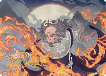 Image for Iroh, Grand Lotus Art Card (Gold-Stamped Signature) (47) [Avatar: The Last Airbender] - Magic: The Gathering