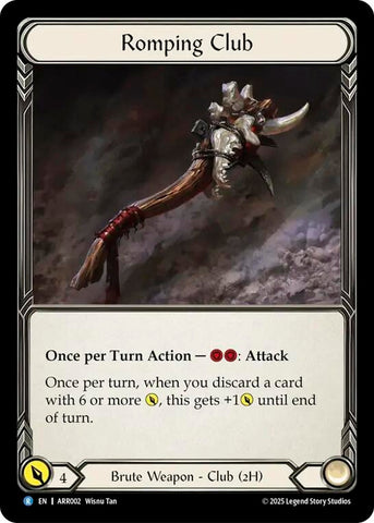 Image for Romping Club (ARR002) [Armory Deck: Rhinar] - Flesh and Blood TCG