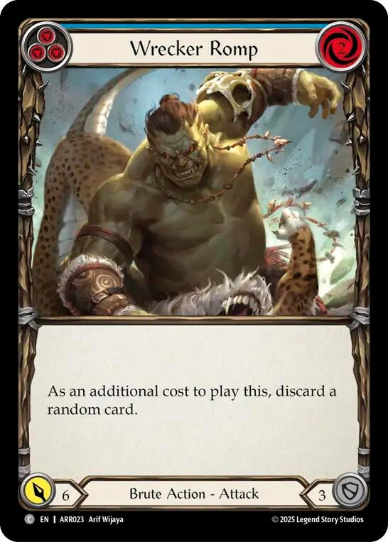 Image for Wrecker Romp (ARR023) [Armory Deck: Rhinar] - Flesh and Blood TCG