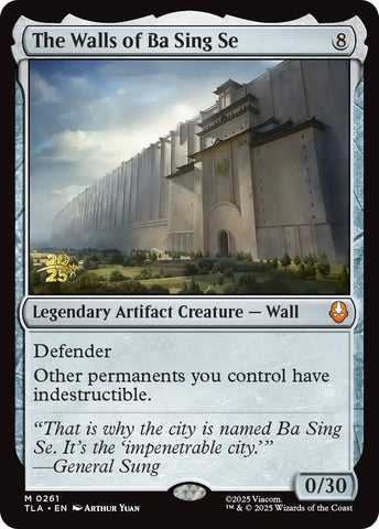 Image for The Walls of Ba Sing Se (261) [Prerelease Cards] - Magic: The Gathering