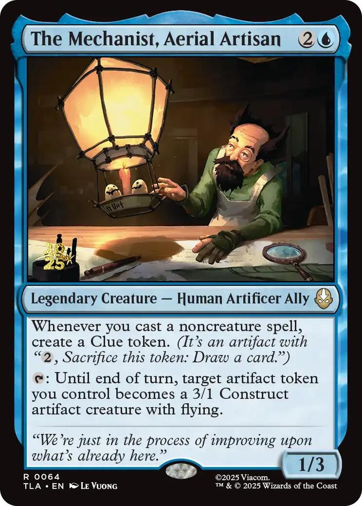 Image for The Mechanist, Aerial Artisan (64) [Prerelease Cards] - Magic: The Gathering