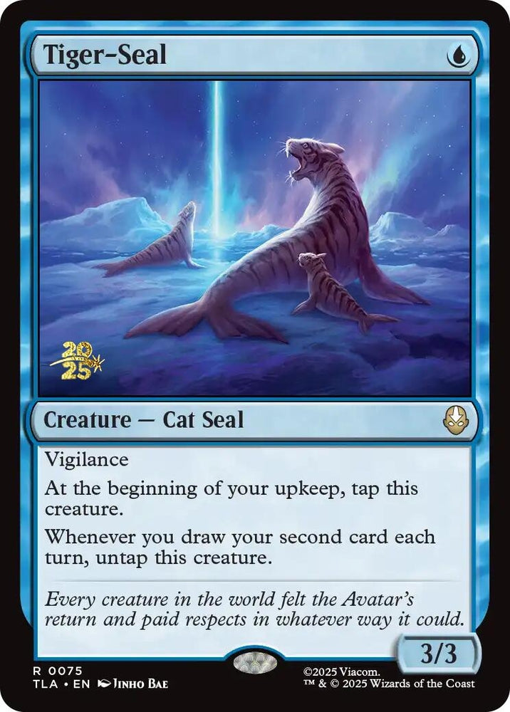 Image for Tiger-Seal (75) [Prerelease Cards] - Magic: The Gathering