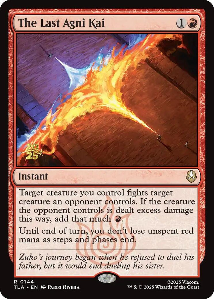 Image for The Last Agni Kai (144) [Prerelease Cards] - Magic: The Gathering