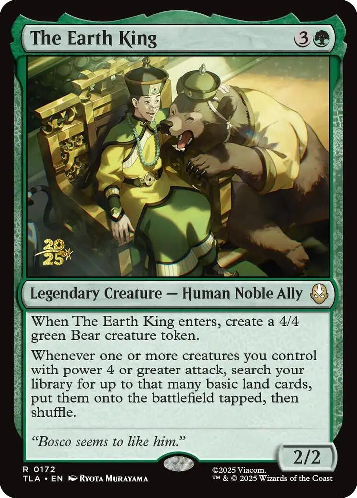 Image for The Earth King (172) [Prerelease Cards] - Magic: The Gathering