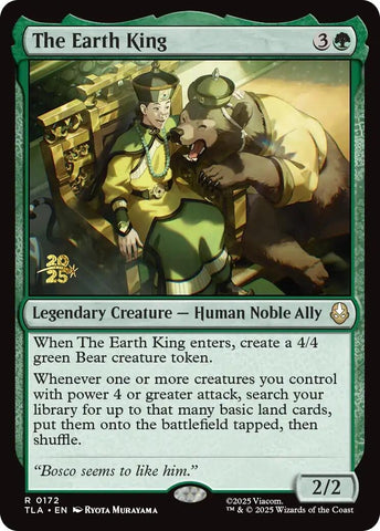 Image for The Earth King (172) [Prerelease Cards] - Magic: The Gathering