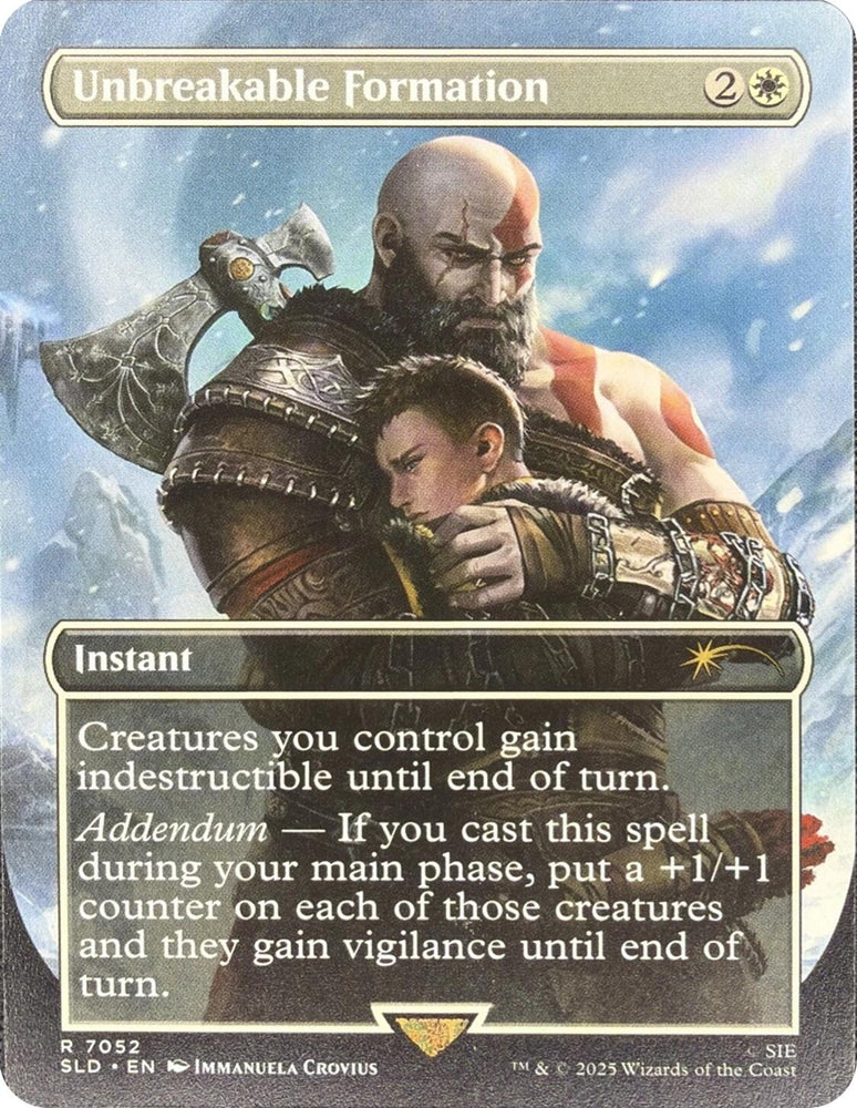 Image for Unbreakable Formation (7052) (7052) [Secret Lair Drop Series] (SLD) - Magic: The Gathering