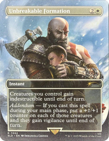 Image for Unbreakable Formation (7052) (7052) [Secret Lair Drop Series] (SLD) - Magic: The Gathering