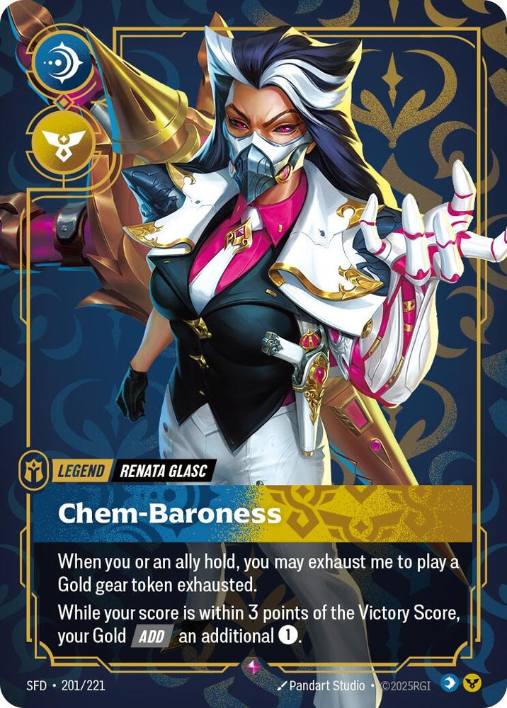 Image for Renata Glasc - Chem-Baroness (201/221) [Spiritforged] - Riftbound: League of Legends Trading Card Game