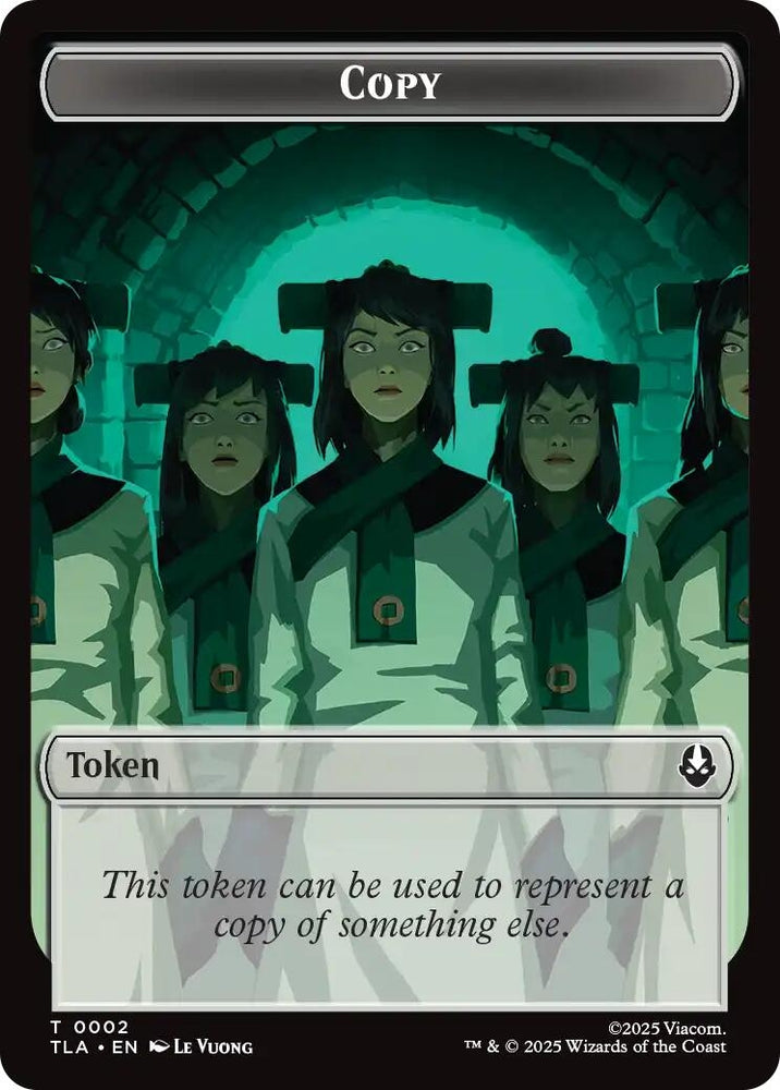 Image for Copy (0002) // Soldier (0011) Double-Sided Token (2 // 11) [Avatar: The Last Airbender] - Magic: The Gathering