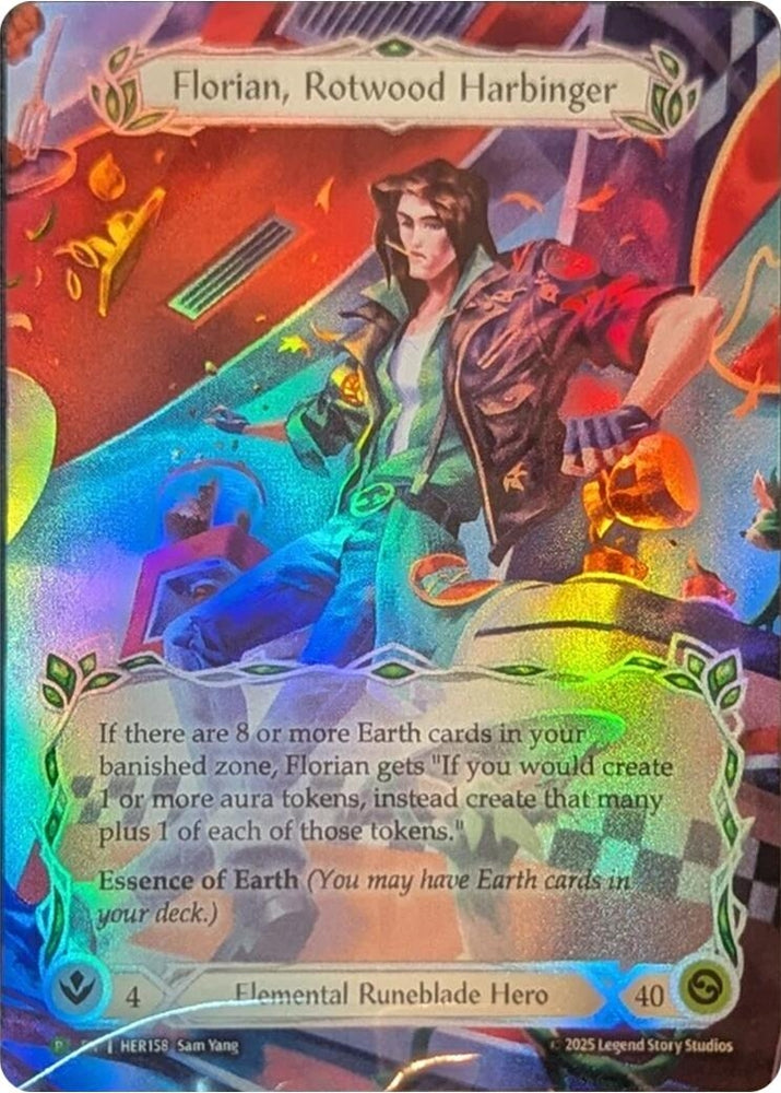 Image for Florian, Rotwood Harbinger - HER158 (HER158) [Flesh and Blood: Promo Cards] - Flesh and Blood TCG