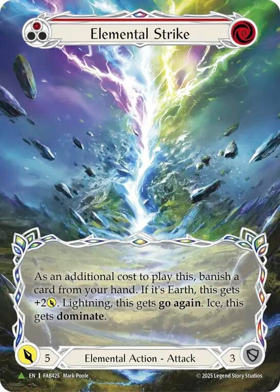 Image for Elemental Strike - FAB425 (FAB425) [Flesh and Blood: Promo Cards] - Flesh and Blood TCG