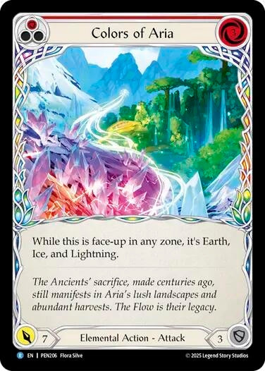 Image for Colors of Aria (PEN206) [Compendium of Rathe] - Flesh and Blood TCG