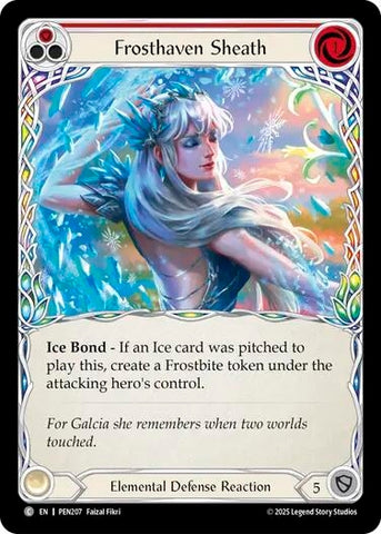 Image for Frosthaven Sheath (PEN207) [Compendium of Rathe] - Flesh and Blood TCG