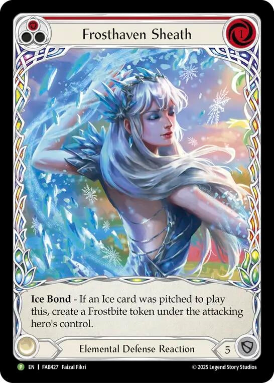 Image for Frosthaven Sheath - FAB427 (FAB427) [Flesh and Blood: Promo Cards] - Flesh and Blood TCG