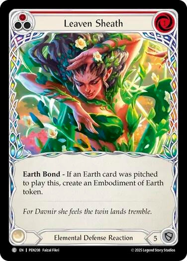 Image for Leaven Sheath (PEN208) [Compendium of Rathe] - Flesh and Blood TCG
