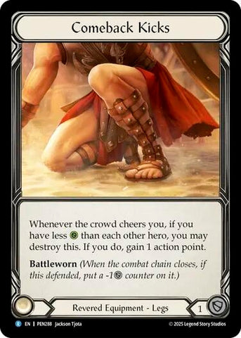 Image for Comeback Kicks (PEN288) [Compendium of Rathe] - Flesh and Blood TCG