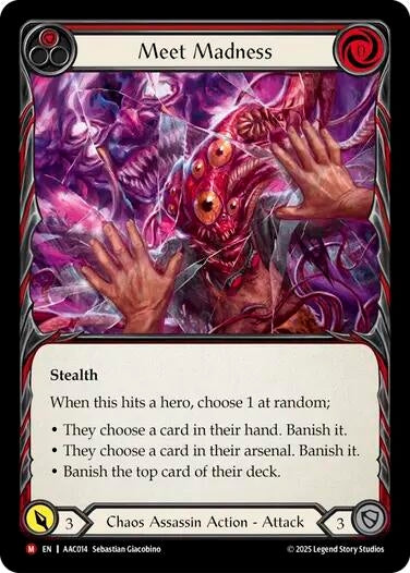 Image for Meet Madness (AAC014) [Armory Deck: Arakni] - Flesh and Blood TCG