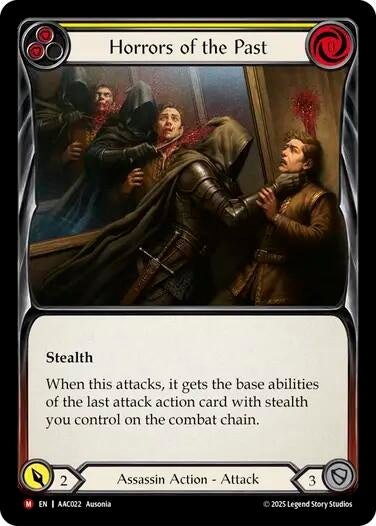 Image for Horrors of the Past (AAC022) [Armory Deck: Arakni] - Flesh and Blood TCG
