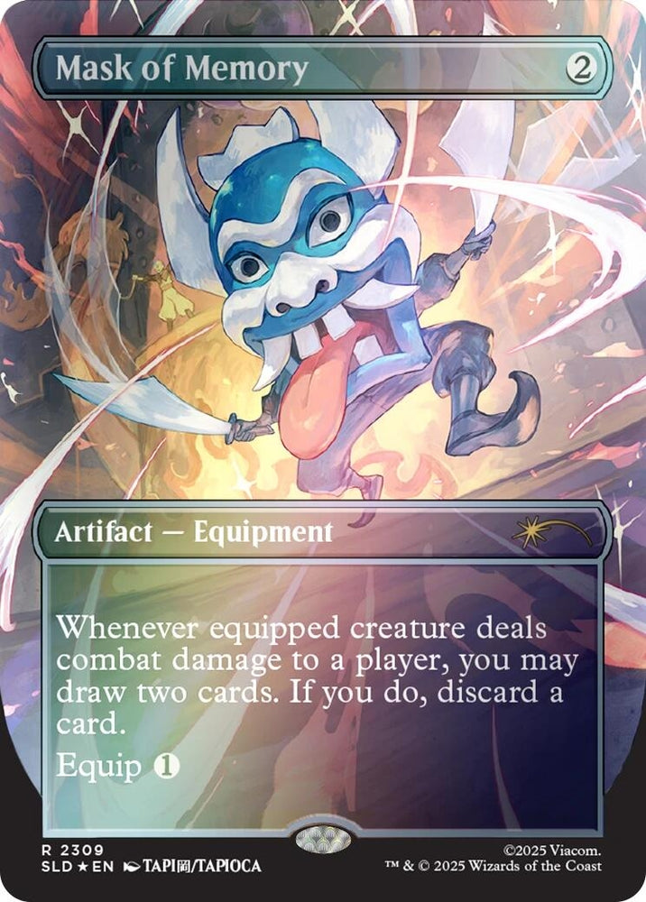 Image for Mask of Memory (Rainbow Foil) (2309) [Secret Lair Drop Series] - Magic: The Gathering