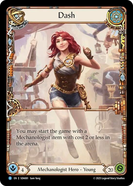 Image for Dash (SDA001) [Silver Age Chapter 1] - Flesh and Blood TCG