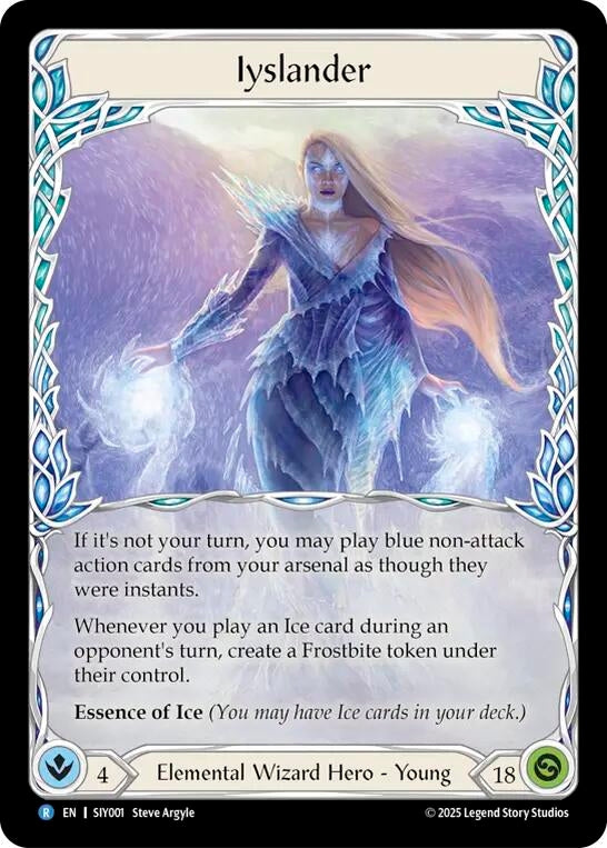 Image for Iyslander - HER052 (SIY001) [Silver Age Chapter 1] - Flesh and Blood TCG