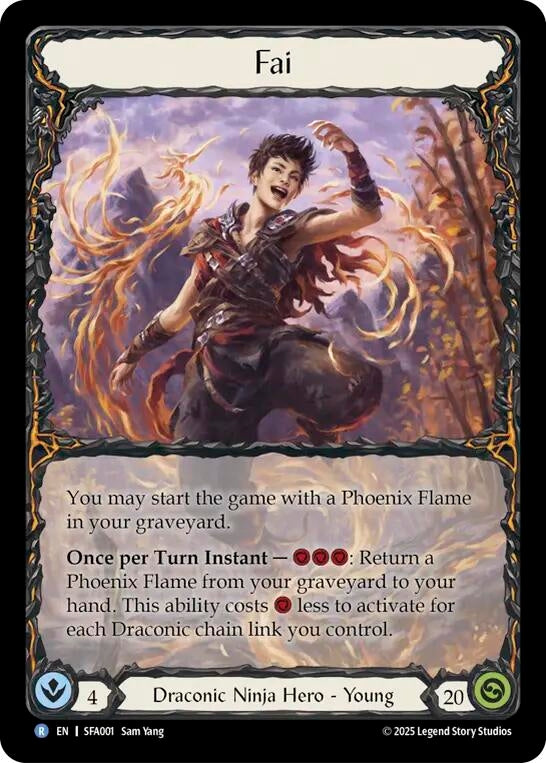 Image for Fai (SFA001) [Silver Age Chapter 1] - Flesh and Blood TCG