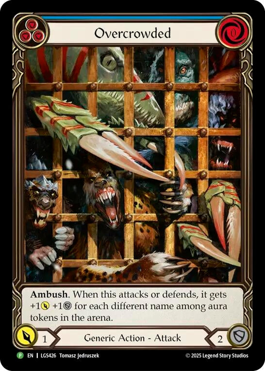 Image for Overcrowded - LGS426 (LGS426) [Flesh and Blood: Promo Cards] - Flesh and Blood TCG