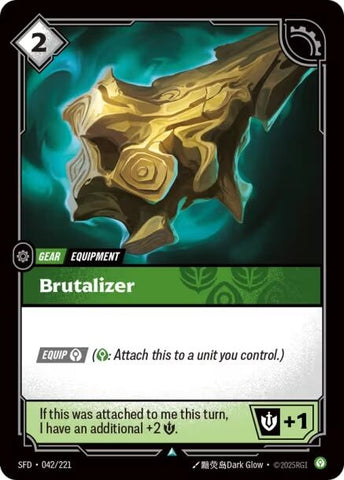 Image for Brutalizer (042/221) [Spiritforged] - Riftbound: League of Legends Trading Card Game
