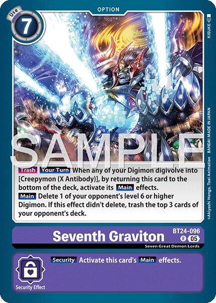 Seventh Graviton (BT24-096 R) [Time Stranger]