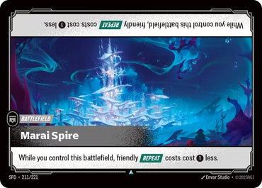 Image for Marai Spire (211/221) [Spiritforged] - Riftbound: League of Legends Trading Card Game