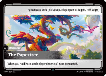 Image for The Papertree (219/221) [Spiritforged] - Riftbound: League of Legends Trading Card Game