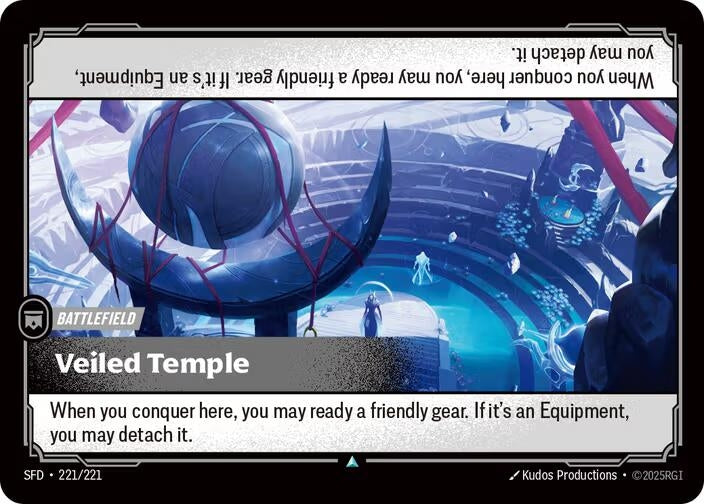 Image for Veiled Temple (221/221) [Spiritforged] - Riftbound: League of Legends Trading Card Game