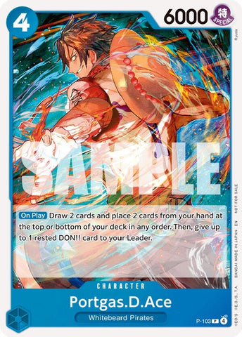 Image for Portgas.D.Ace (Store Tournament 2025 Vol. 4) (P-103) - One Piece Card Game