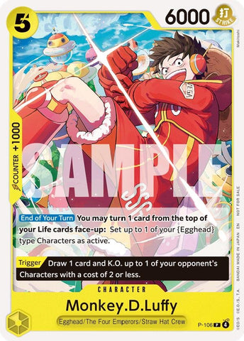Image for Monkey.D.Luffy (Store Tournament 2025 Vol. 4) (P-106) - One Piece Card Game