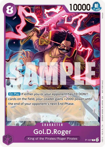 Image for Gol.D.Roger (Store Tournament 2025 Vol. 4) (P-107) - One Piece Card Game
