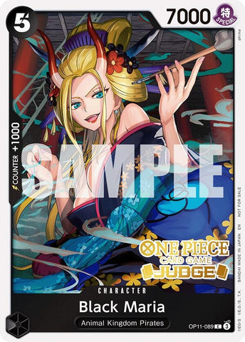 Image for Black Maria (Judge Pack Vol. 7) (OP11-089) - One Piece Card Game
