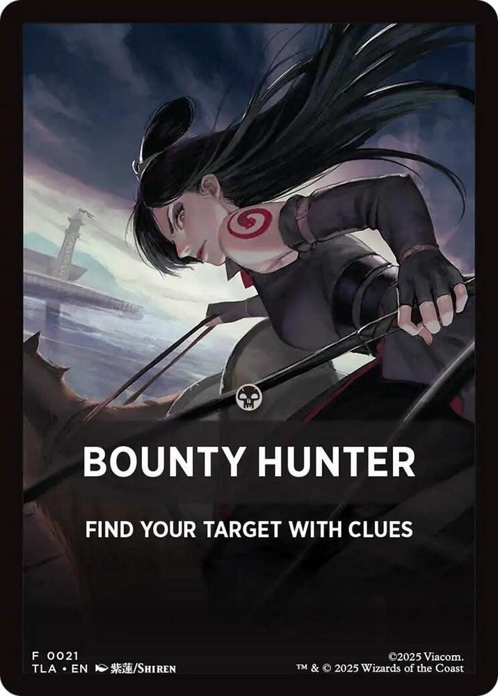 Image for Bounty Hunter Theme Card (21) [Avatar: The Last Airbender] - Magic: The Gathering
