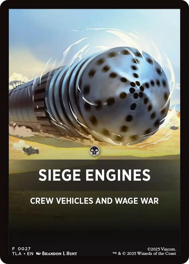 Image for Siege Engines Theme Card (27) [Avatar: The Last Airbender] - Magic: The Gathering