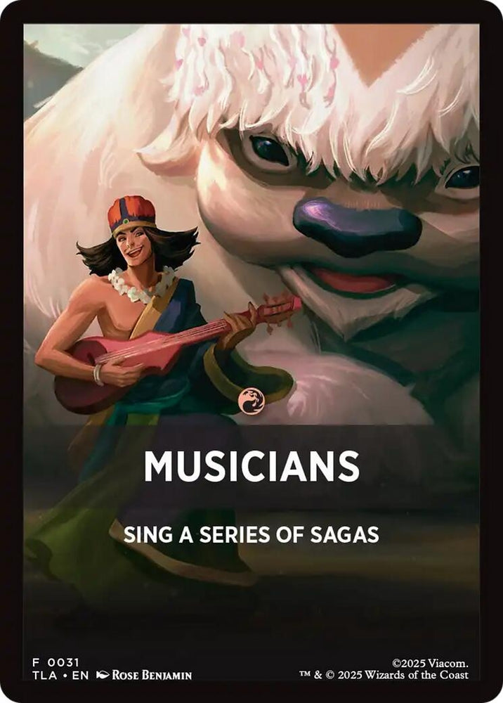Image for Musicians Theme Card (31) [Avatar: The Last Airbender] - Magic: The Gathering
