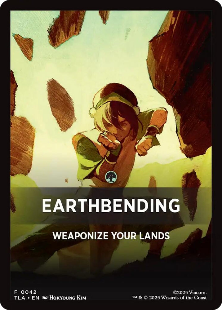 Image for Earthbending Theme Card (0042) (42) [Avatar: The Last Airbender] - Magic: The Gathering
