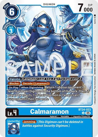 Calmaramon (BT24-023 U) [Time Stranger]