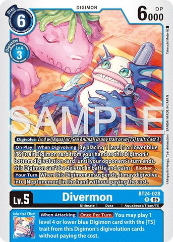 Divermon (BT24-028 R) [Time Stranger]