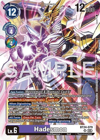 Hadesmon (BT24-079 SR) [Time Stranger]